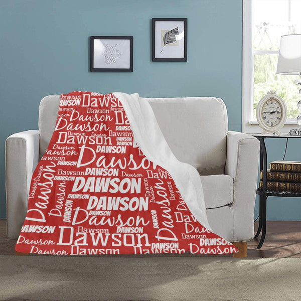 Personalized Name Blanket - FREE SHIPPING
