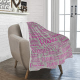 Personalized Name Blanket - FREE SHIPPING