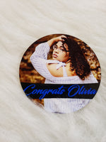 Photo buttons - set of 5