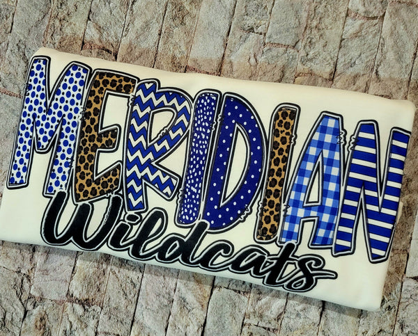 Meridian Wildcats Patterns