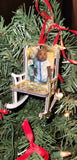 Rocking chair ornament