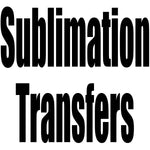 Sublimation Transfers